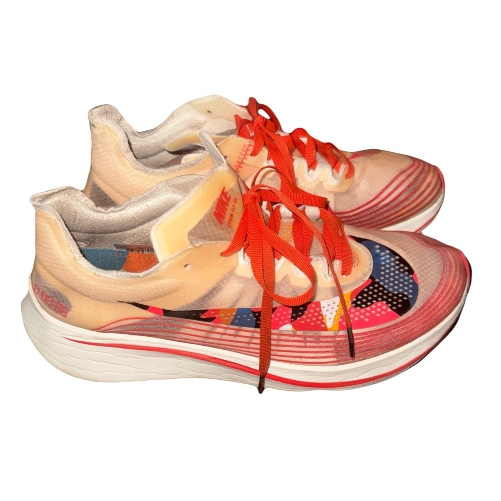 Nike Men’s Zoom Fly Camo SP Unique Transparent Upper Sz 8 (EU 41) - Picture 2 of 8